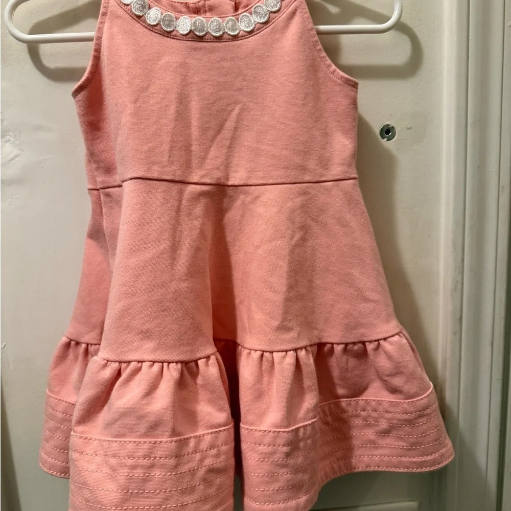 New Janie and Jack Oval Trim Ponte Dress